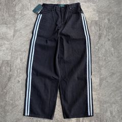 adidas ブラックデニムジーンズ DP662 33インチ - メルカリ