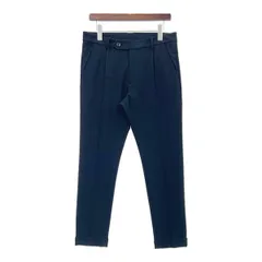 1PIU1UGUALE3 ウノピュウノウグァーレトレ COMFY PANTS スラックス テーパード パンツ ボトム 美品 MRP460 メンズ サイズ4 ブラック ズボン DM18614■のサムネイル