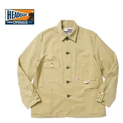 HEADLIGHT ヘッドライト ジャケット  "10oz. RANDOM HBT WORK COAT"  HD15908のサムネイル