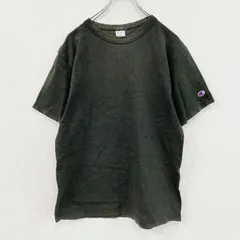 90s　Champion　チャンピオン　半袖Tシャツ　ヘビーウェイト　フェード　目無し　黒　ブラック　Mサイズ　　古着