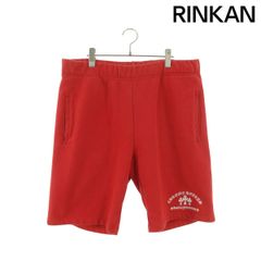 クロムハーツ キングタコ セメタリークロス ハーフパンツ レッド
