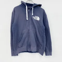 THE NORTH FACE　ザ・ノースフェイス　フルジップスウェットパーカー/フーディー　フェード　ネイビー　Mサイズ　古着