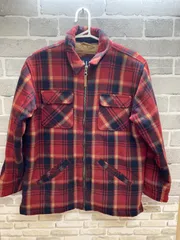 A【A39-34】◇GAP        サイズXXL        ボアジャケット　　チェック柄