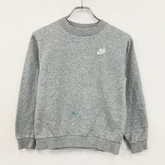 NIKE　ナイキ　スウェット/トレーナー　スウッシュ　灰色　グレー　Mサイズ　古着