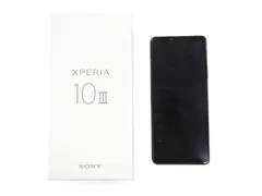 SONY ソニー Xperia エクスペリア 10Ⅲ 128GB A102SO ワイモバイル 判定〇