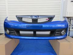 インプレッサ GRB GVB用 後期型フロントバンパー 白色 フロントグリル