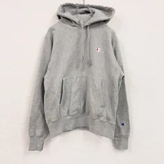 Champion　チャンピオン　リバースウィーブ　スウェットパーカー/フーディー　灰色　グレー　Sサイズ　古着