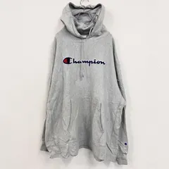 Champion　チャンピオン　リバースウィーブ　スウェットパーカー/フーディー　灰色　グレー　3XLサイズ　古着