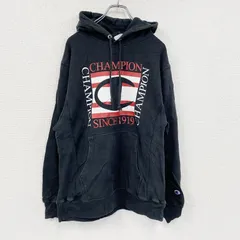 Champion　チャンピオン　リバースウィーブ　スウェットパーカー/フーディー　黒　ブラック　Mサイズ　古着