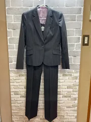 A【A39-35】◇LES MUES       サイズＭ　　パンツスーツ　　グレー