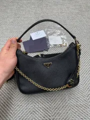 S級/25年式 PRADA リー・エディション 2005 サフィアーノ HOBO BAG