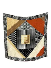 【中古】FENDI フェンディ 小物 スカーフ 総柄 ズッカ柄  シルク  レディース＿S02＿セルモアから出品＿s-0304-r02