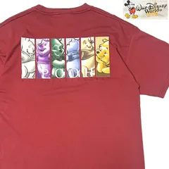 【00s】【くまのプーさん】【ディズニニー】Tシャツ XL ディズニー ミッキーマウス アニメ 映画 古着