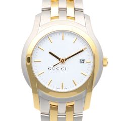 ゆ*)様 GUCCI グッチ YA126.4 デイト メンズ 腕時計 稼働品 - メルカリ