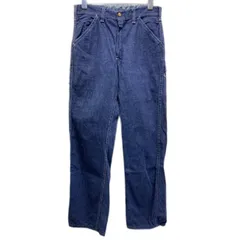 【中古】　Carter's　ペインターパンツ　70's vintage　デニムパンツ　Gパン　ジーンズ　ボトムス　ジップフライ　無地　アメカジ　古着　/1018