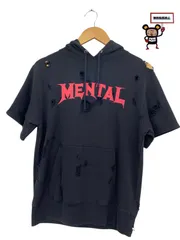 68.PUNK DRUNKERS  MENTAL ダメージ加工パーカー　【店舗併売品】