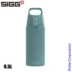 【新品】 シグ  シールドサーモワン 0.5L 50417 モーニングブルー キャンプ ボトル ワンタッチ開閉 高保温・保冷 漏れにくい 軽量ステンレスボトル 広口径 食洗機対応のサムネイル