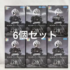 未開封 NieR:Automata ちょこのせ プレミアムフィギュア 2B 6個セット LF4655  f107