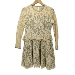 ジルバイジルスチュアート JILL by JILLSTUART フラワーパターン ジャガード フリル ワンピース レディース 表記無 