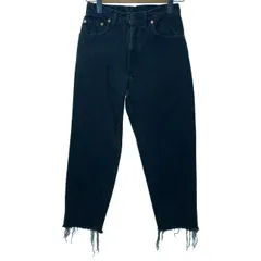 【中古】　Levi's　デニムパンツ　90s vintage　90年代　OLD　96年製　550　刻印573　Gパン　ジップフライ　カラーデニム　USA製　アメカジ　古着　/7321