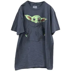 スターウォーズ　メンズTシャツ　M　灰色　ベビーヨーダ　ザチャイルド【2973