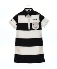 早い者勝ち CPG GOLF ネイビー フラワープリント ワンピース サイズ3