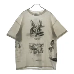 VINTAGE (ヴィンテージ) 90s VINTAGE Salvador Dali サルバドール・ダリ プリント半袖Tシャツ カットソー ホワイト