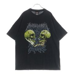ASAALI アサーリ グラフィック Tシャツ 半袖 プリントTシャツ ブラック 
