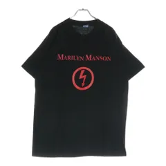 VINTAGE (ヴィンテージ) 90S MARILYN MANSON DEAD TO THE WORLD マリリンマンソン 両面プリント 半袖Tシャツ ブラック