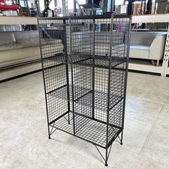 ジャーナルスタンダードファニチャー PAXTON MESH RACK 6 GRID TALL 収納ラック　①のサムネイル
