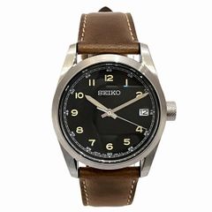 Seiko ソーラー 腕時計 SNE477P1 革ベルト - メルカリ
