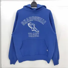 05w20424 ラッセルアスレチック RUSSELL ATHLETIC  ヴィンテージ・スウェットパーカー  ブルー L  USA製 メンズ  パーカー  コットン  【中古品】