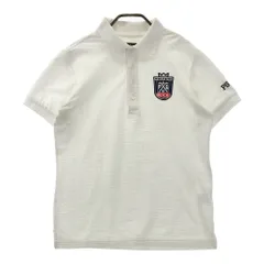 サイズ：4 PEARLY GATES パーリーゲイツ  半袖ポロシャツ シアサッカー  ホワイト系 [240101655611] ゴルフウェア メンズ ストスト