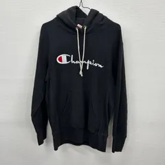 Y208 champion パーカー L 黒 リバースウィーヴ チャンピオン 古着卸 アメリカ仕入