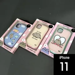 iFace  iPhone 11 スマホケース プシーン  Pusheen ブルー 4204 レイジー 4211 ハート 4235