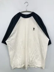 U.S. POLO ASSN. ユーエスポロアッスン Tシャツ/カットソー M ホワイト 無地 ワンポイント ブランドロゴ ミドル丈 半端袖 クルーネック(丸首)