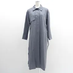 NATURAL BEAUTY BASIC / ナチュラルビューティーベーシック ◆スタンドネックコート/ベルト付き/グレー/サイズM 071-2152180  レディースファッション