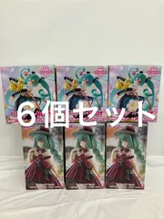 未開封 初音ミク Rody AMP フィギュア 39 サンキューver Trio Try iT Figure  初音ミクおでかけドレス RED 2種6個セット LF4714 f107