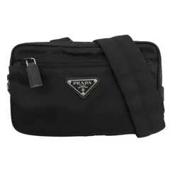 [新品未使用]PRADAブラック ナイロン ウエストポーチ ボディバッグ PRADA（プラダ） ウエストバッグ/ウエストポーチ/ボディバッグ