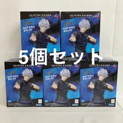呪術廻戦 懐玉・玉折 Luminasta 五条悟 激戦 フィギュア 5個セット SF4803 c101