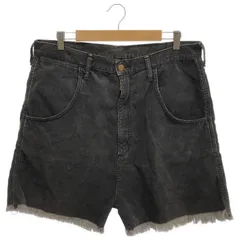 Wrangler (ラングラー) WISM別注 コーデュロイショーツ WS0051 チャコールグレー L