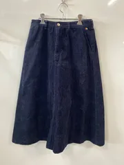ピC416⚫︎Arnold Palmer⚫︎アーノルドパーマー⚫︎台形スカート⚫︎両サイドポケット有⚫︎綿100%⚫︎size3⚫︎紺
