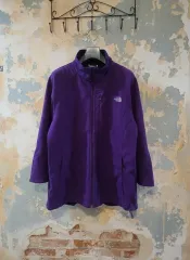 THE NORTH FACE ザノースフェイス レディース 紫 花 パータン ソフトシェル ジャケット 77