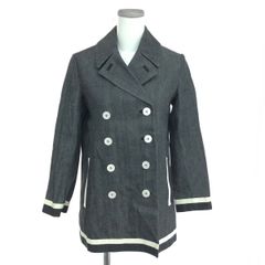 国内正規/極美品】Kiton キートン ウール ナイロン コート ブルー 48