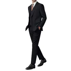 [22 Wear] スーツ メンズ 上下セット ビジネススーツ 二点セット メンズスーツ セットアップ 二つボタン フォーマルスーツ 就職 礼服 結婚式 パーティーri 9d0545eb