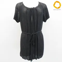 ヨウジヤマモト YohjiYamamoto カーディガン 羽織 トップス ロング ブラック系 黒系 レディース [x960644]のサムネイル