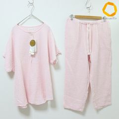 UCHINO クレープガーゼ 快眠パジャマ ピンク Lサイズ - メルカリ