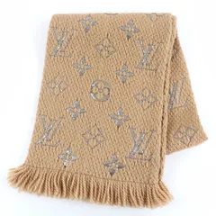 美品☆LOUIS VUITTON ルイヴィトン M75834 エシャルプ・ロゴマニア