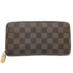 LOUIS　VUITTON【ルイヴィトン】ジッピーウォレット　ダミエエべヌ　N60015　ラウンドファスナー長財布　男女兼用【中古品/USED-B】質屋　かんてい局那覇店　ｎ3101558927300442