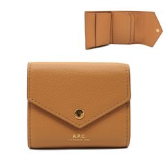 A.P.C. GENÈVE TRIFOLD 三つ折り財布ヘーゼルナッツ新品未使用 - メルカリ